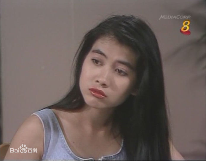 朱乐玲(Madeline Chu)在《银海惊涛》电视截图中的