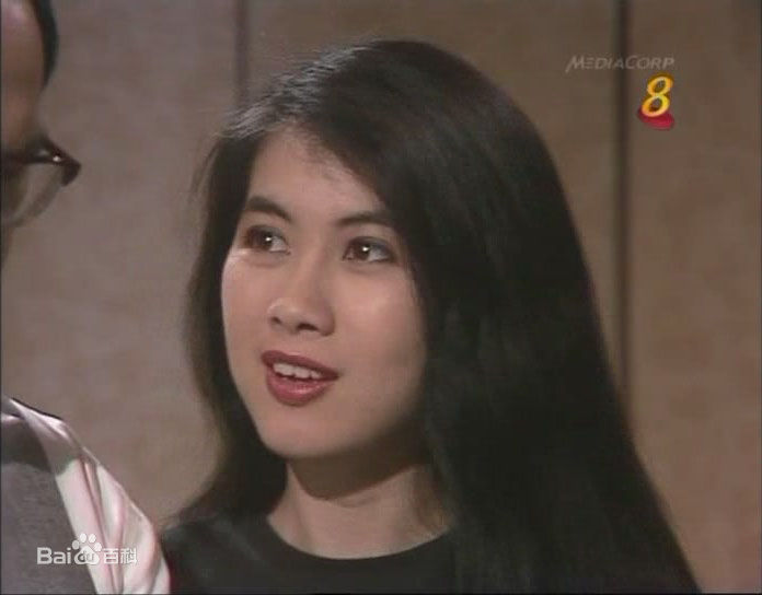 朱乐玲(Madeline Chu)在《银海惊涛》电视截图中的