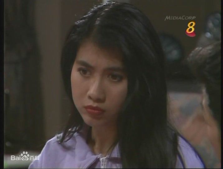 朱乐玲(Madeline Chu)在《银海惊涛》电视截图中的