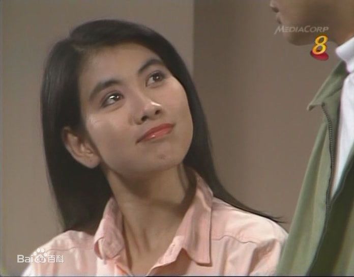 朱乐玲(Madeline Chu)在《银海惊涛》电视截图中的