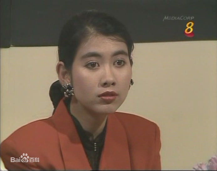 朱乐玲(Madeline Chu)在《银海惊涛》电视截图中的