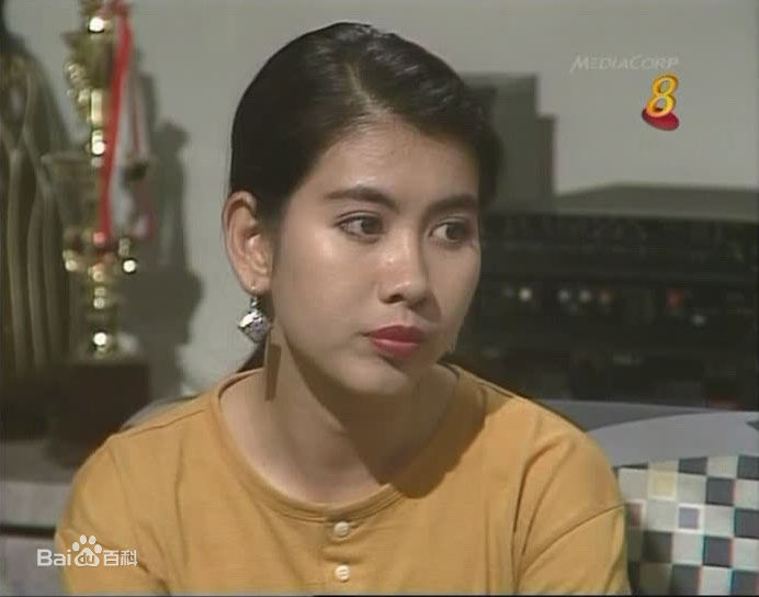 朱乐玲(Madeline Chu)在《银海惊涛》电视截图中的