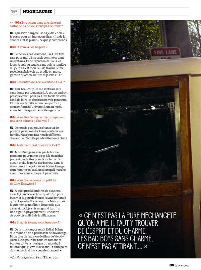 最新休·劳瑞(Hugh Laurie)精彩图册