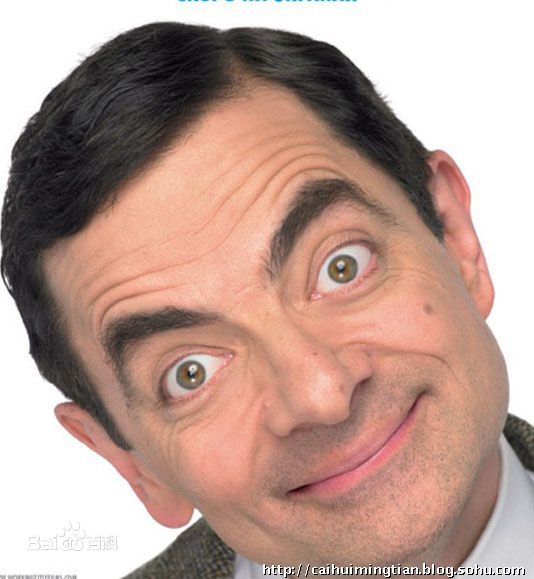 罗温·艾金森(Rowan Sebastian Atkinson CBE)憨豆先生生活照