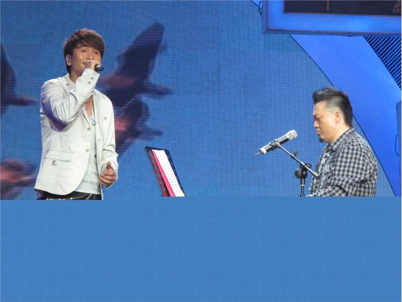 沙宝亮(ShaBaoliang)红歌专场音乐会前后照片