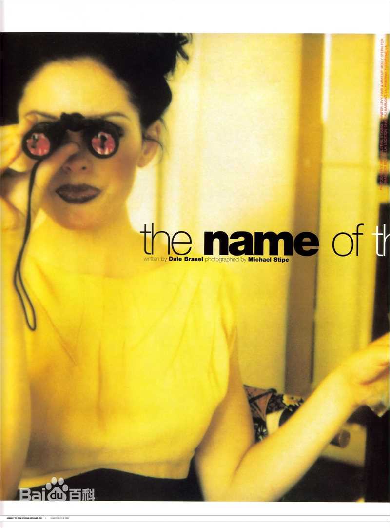 最新罗丝·麦高恩(Rose McGowan)精彩图册