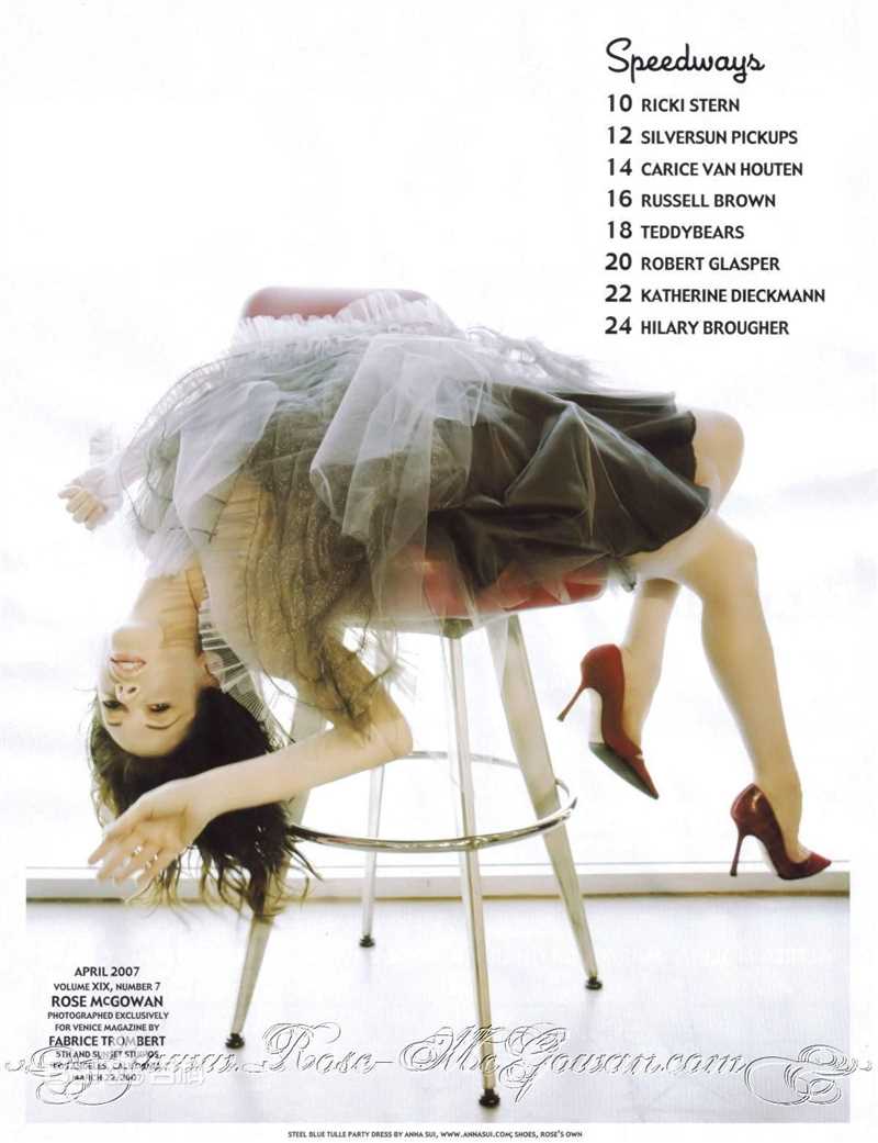 最优质罗丝·麦高恩(Rose McGowan)精彩图册