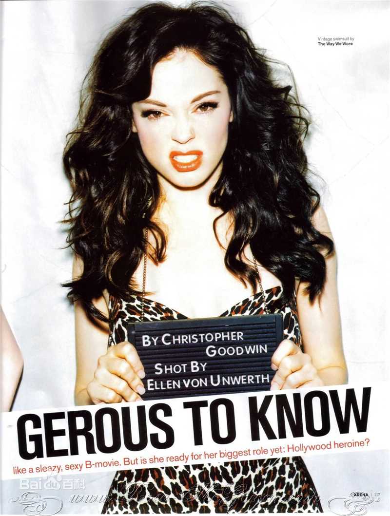 最优质罗丝·麦高恩(Rose McGowan)精彩图册