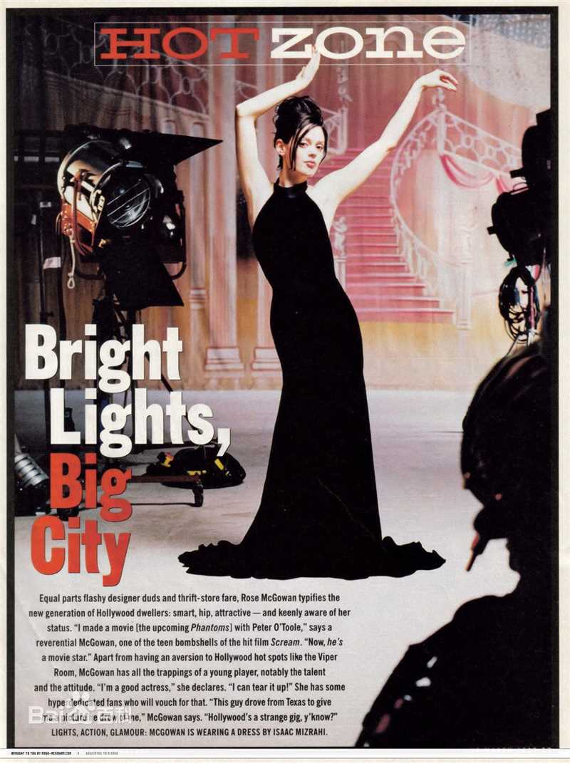 高清罗丝·麦高恩(Rose McGowan)精彩图册