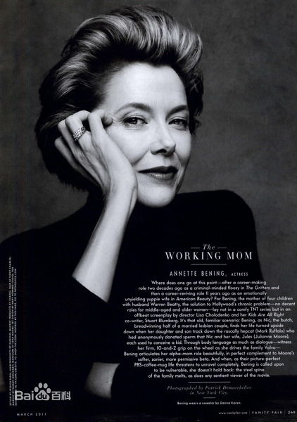 最优质安妮特·贝宁(Annette Bening)精彩图册