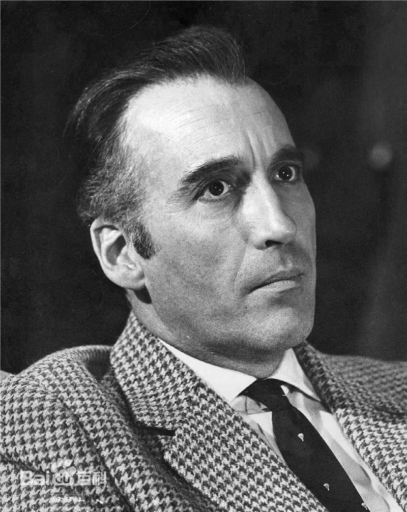 克里斯托弗·弗兰克·卡兰迪尼·李(Christopher Frank Carandini Lee)年轻时的克里斯托弗·李前后照片