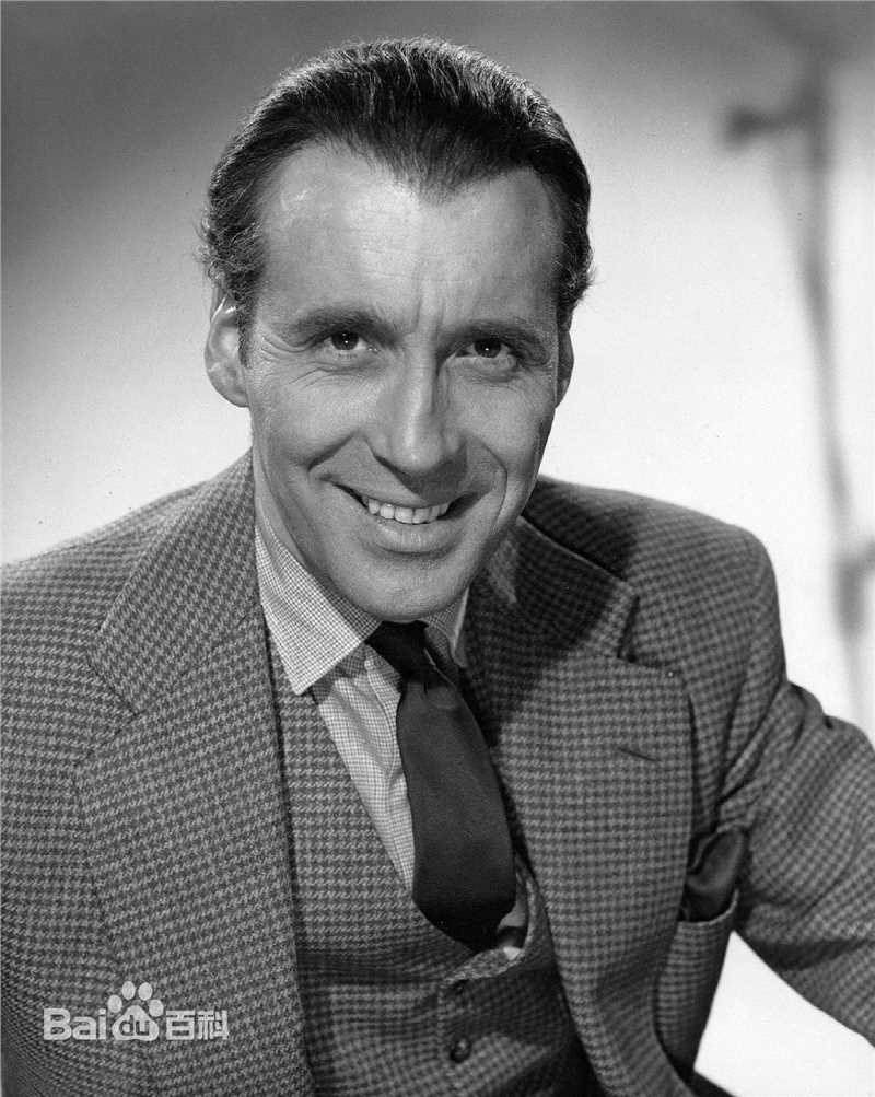 克里斯托弗·弗兰克·卡兰迪尼·李(Christopher Frank Carandini Lee)年轻时的克里斯托弗·李前后照片