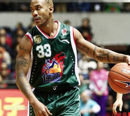 斯蒂芬·马布里(Stephon Marbury)佛山时期前后照片