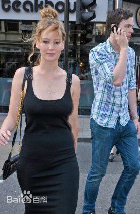 詹妮弗·劳伦斯(Jennifer Lawrence)詹妮弗和男友素颜照相册