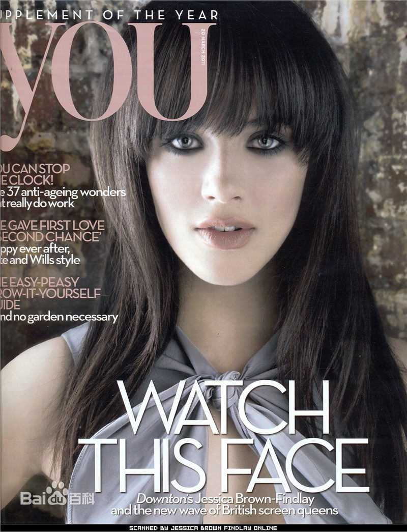 杰西卡·布朗·芬德利(Jessica Brown Findlay)最全杰西卡·布朗-芬德利 杂志壁纸