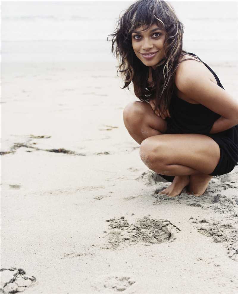 最优质罗莎里奥·道森(Rosario Dawson)素颜照