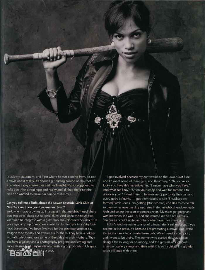 罗莎里奥·道森(Rosario Dawson)精彩图册