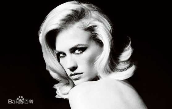 詹纽瑞·琼斯(January Kristen Jones)January Jones前后照片