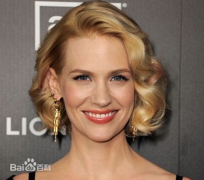 詹纽瑞·琼斯(January Kristen Jones)January Jones前后照片