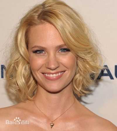 詹纽瑞·琼斯(January Kristen Jones)January Jones前后照片