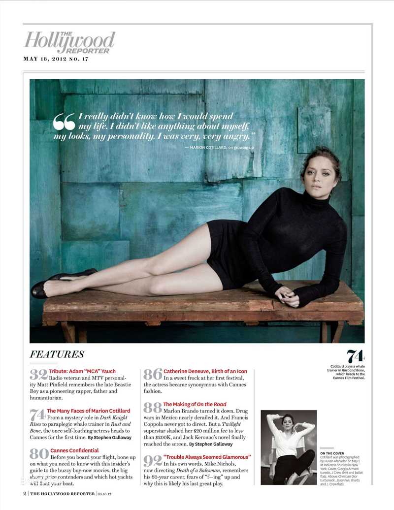 最新玛丽昂·歌迪亚(Marion Cotillard)精彩图册