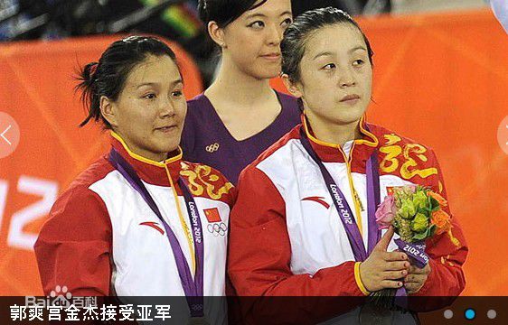 郭爽宫金杰伦敦奥运会照片