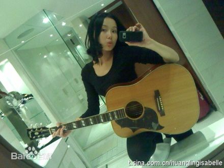 黄龄(Isabelle)素颜照生活照