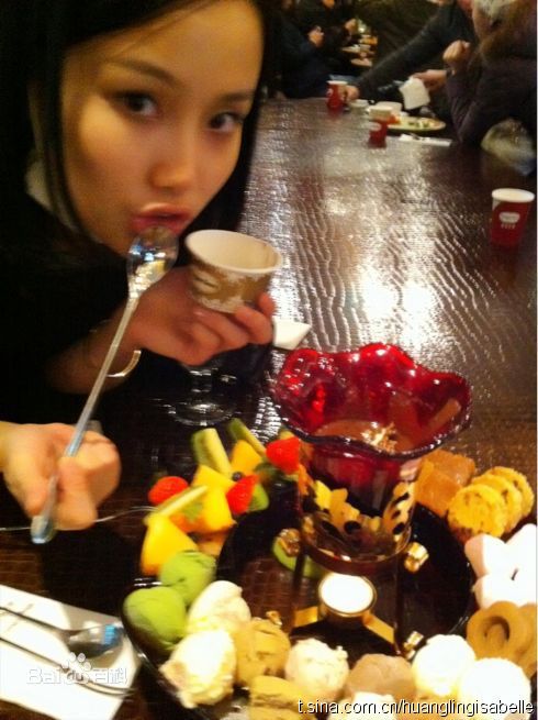 黄龄(Isabelle)素颜照生活照