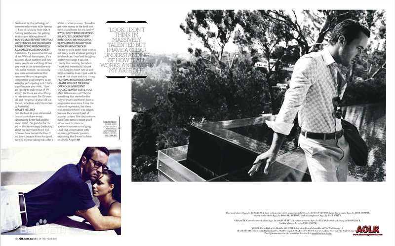 高清艾历克斯·奥洛林(Alex O'Loughlin)精彩图册