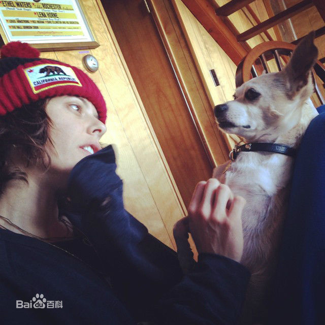 凯瑟琳·莫宁(Katherine Sian Moennig)kate的生活照（朋友、狗狗、爱好）图片图集