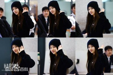 裴秀智((韩)、Suzy Bae(英)、Bae Sue Ji(罗马)、スジ(日))机场照前后照片