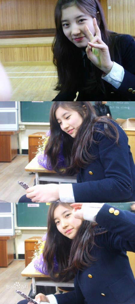 裴秀智((韩)、Suzy Bae(英)、Bae Sue Ji(罗马)、スジ(日))学生时期性感图片图集