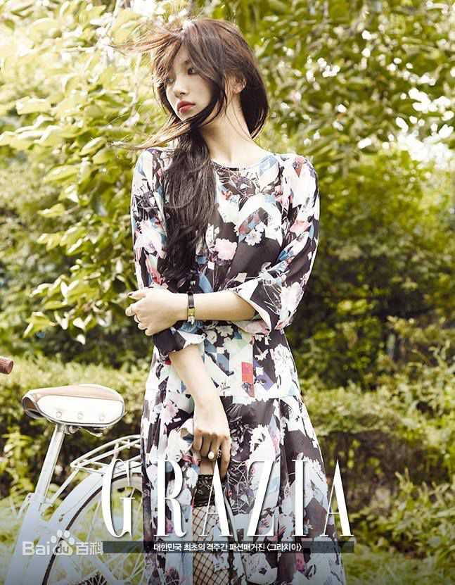 裴秀智((韩)、Suzy Bae(英)、Bae Sue Ji(罗马)、スジ(日))GRAZIA(2014九月刊)图册