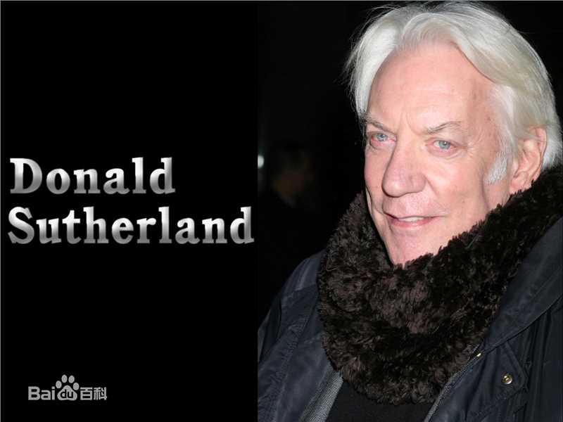 唐纳德·萨瑟兰(Donald Sutherland)生活照