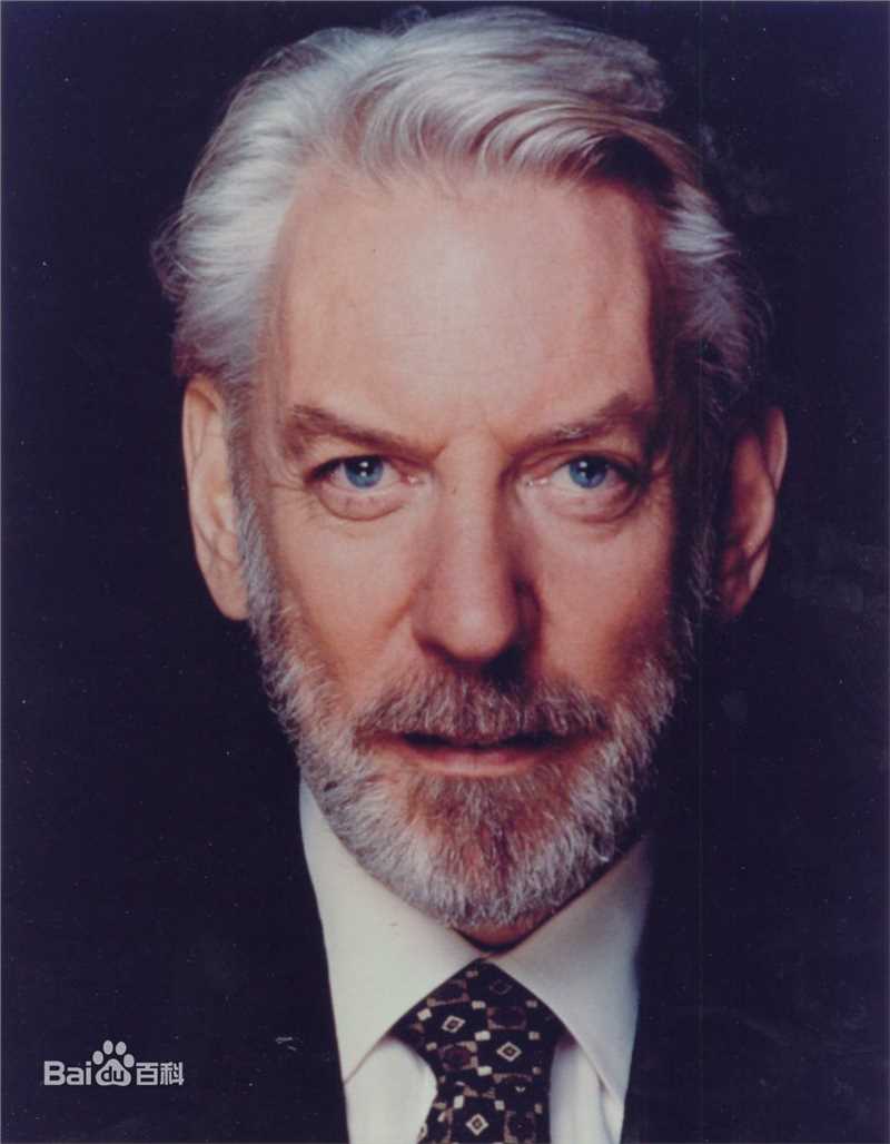 唐纳德·萨瑟兰(Donald Sutherland)生活照