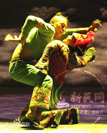 杨丽萍(Yang li Ping)云南映象前后照片