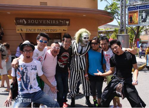 新七小福(LUCKY7  简称L7)集体合影前后照片