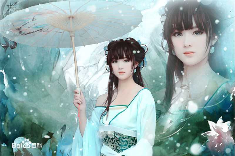 陈丹婷(Chen Dan Ting)cos作品素颜照壁纸