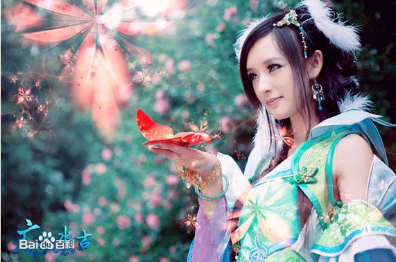 陈丹婷(Chen Dan Ting)cos作品素颜照壁纸