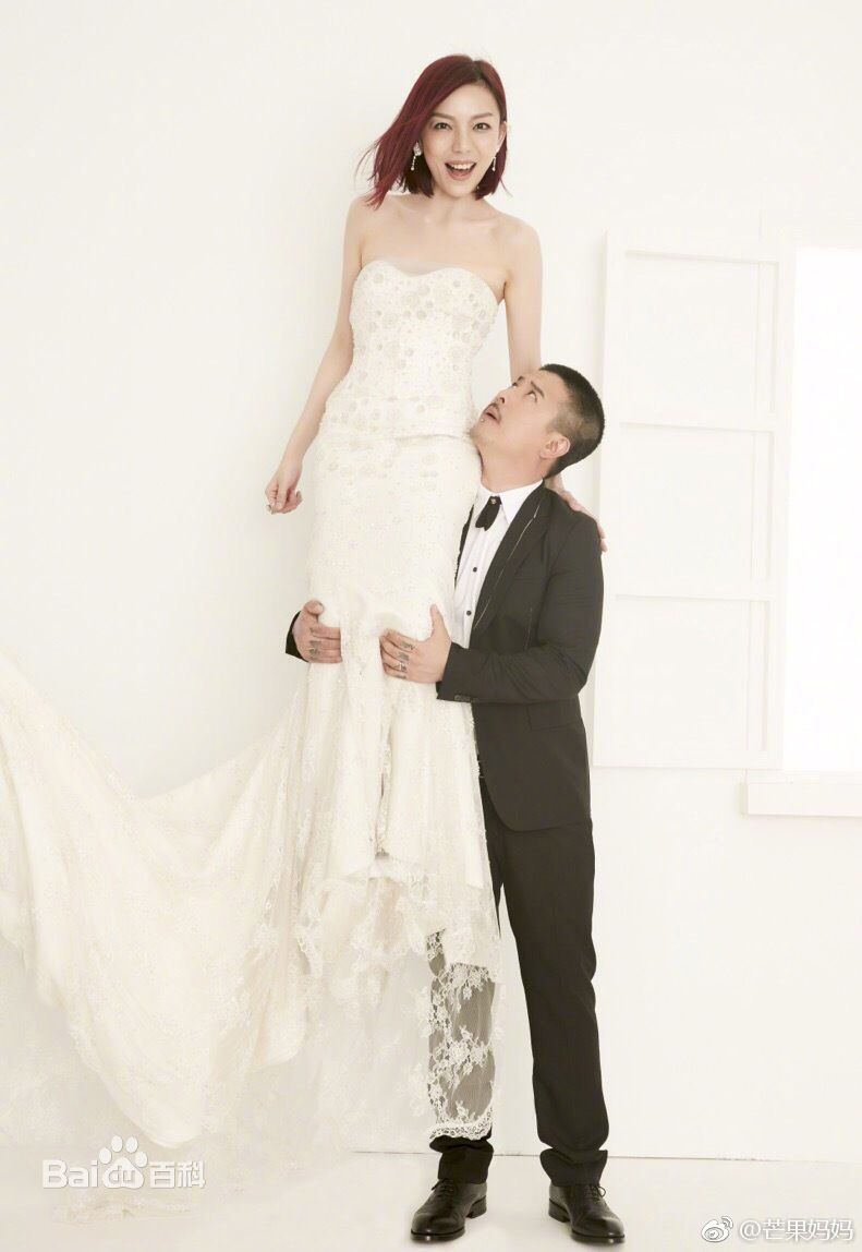 张亚飞(Effie Zhang)与陈超的结婚照壁纸壁纸