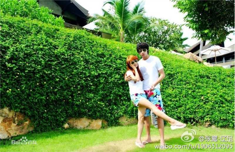 张鹭(Zhang Lu)与女友密密照片前后照片