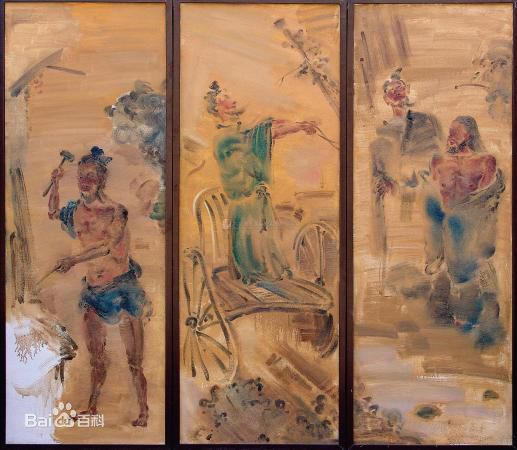 牛乐油画世界中的“中国情节”