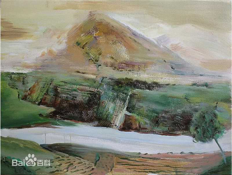 牛乐油画世界中的“中国情节”