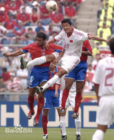 杨晨(Yang Chen)代表国家队参加2002韩日世界杯图片图集