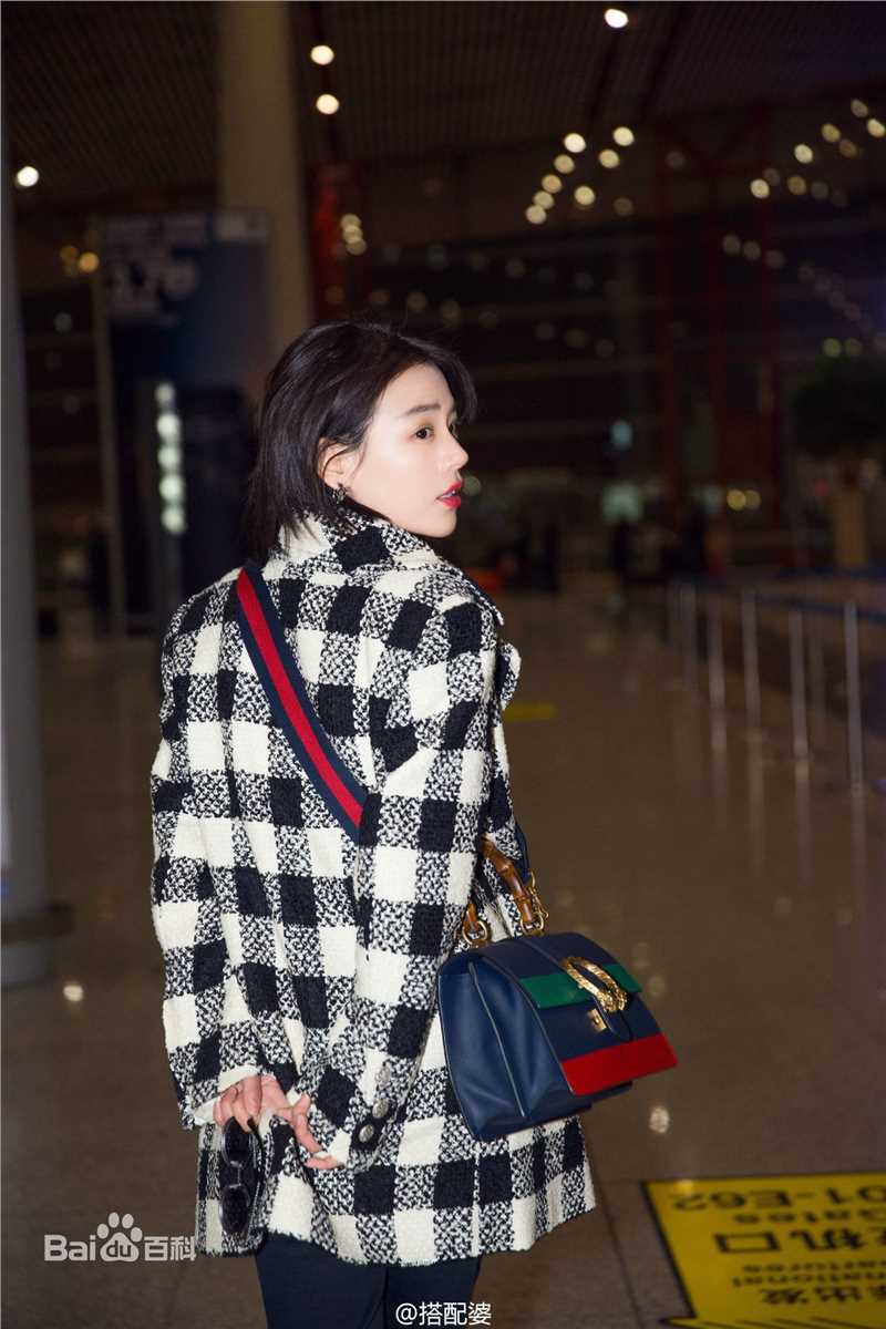 马思纯(Sandra)机场偶遇图片图集