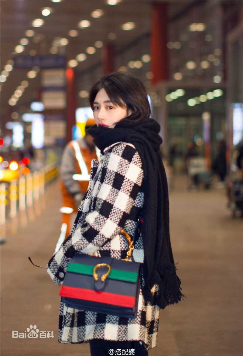 马思纯(Sandra)机场偶遇图片图集