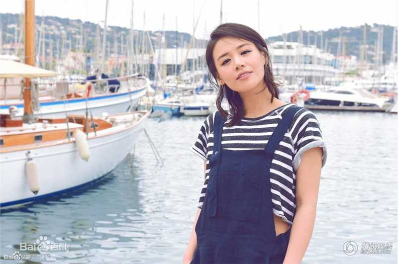马思纯(Sandra)海边