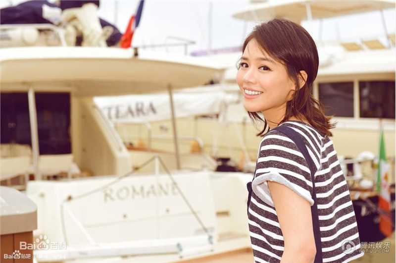 马思纯(Sandra)海边