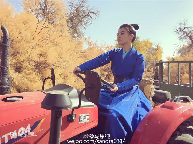 马思纯(Sandra)在《将军在上》饰叶昭中的