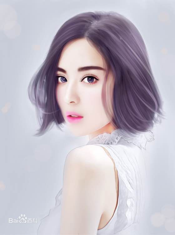 古力娜扎尔·拜合提亚尔(Gulinazhaer Baihetiyaer、Gulnazar)手绘生活照